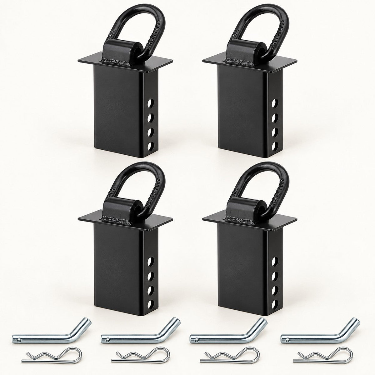 Removable Trailer Stake Pocket D-Ring Tie-Down Anchors
