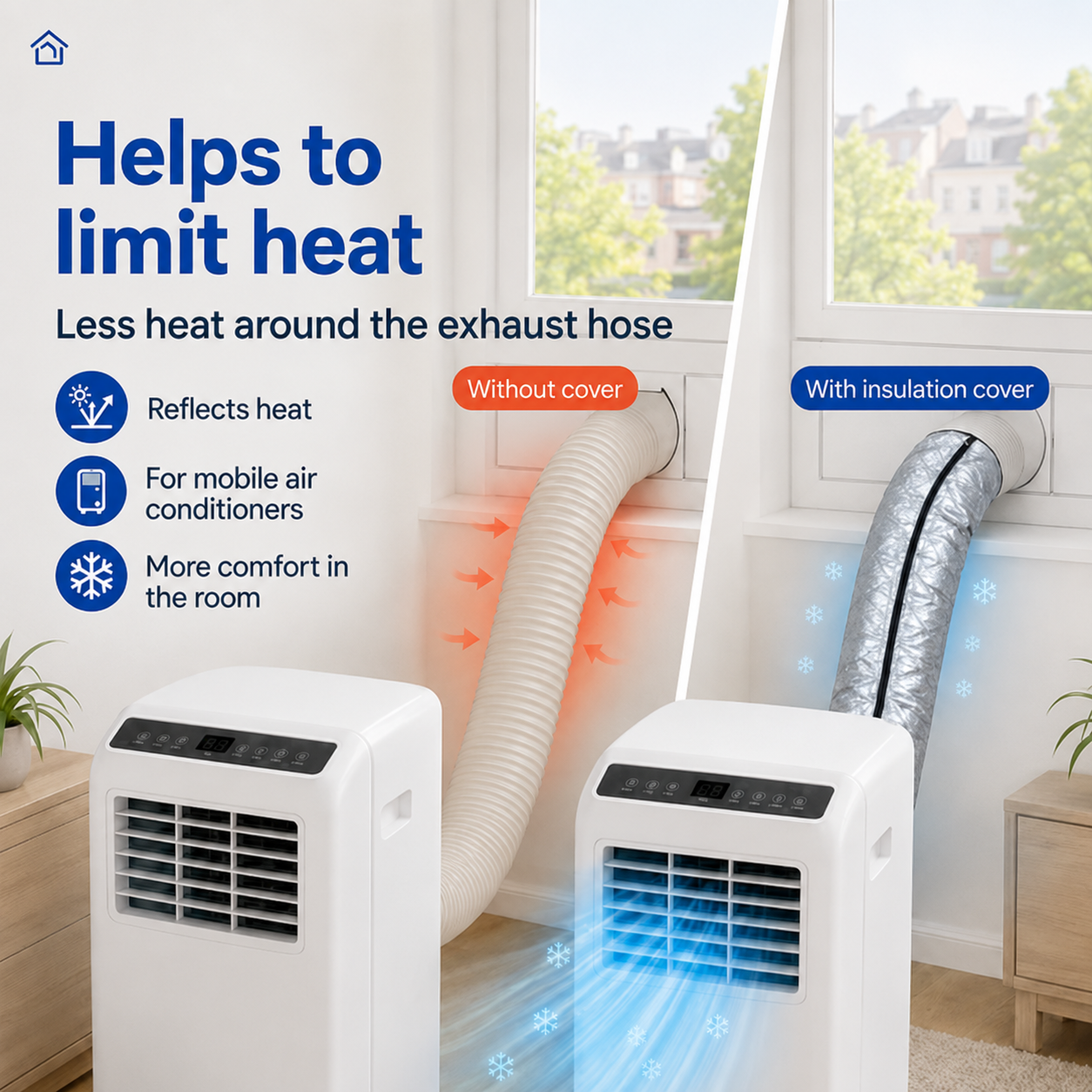 🔥AC Hose Insulation Cover: A Summer Home Essential