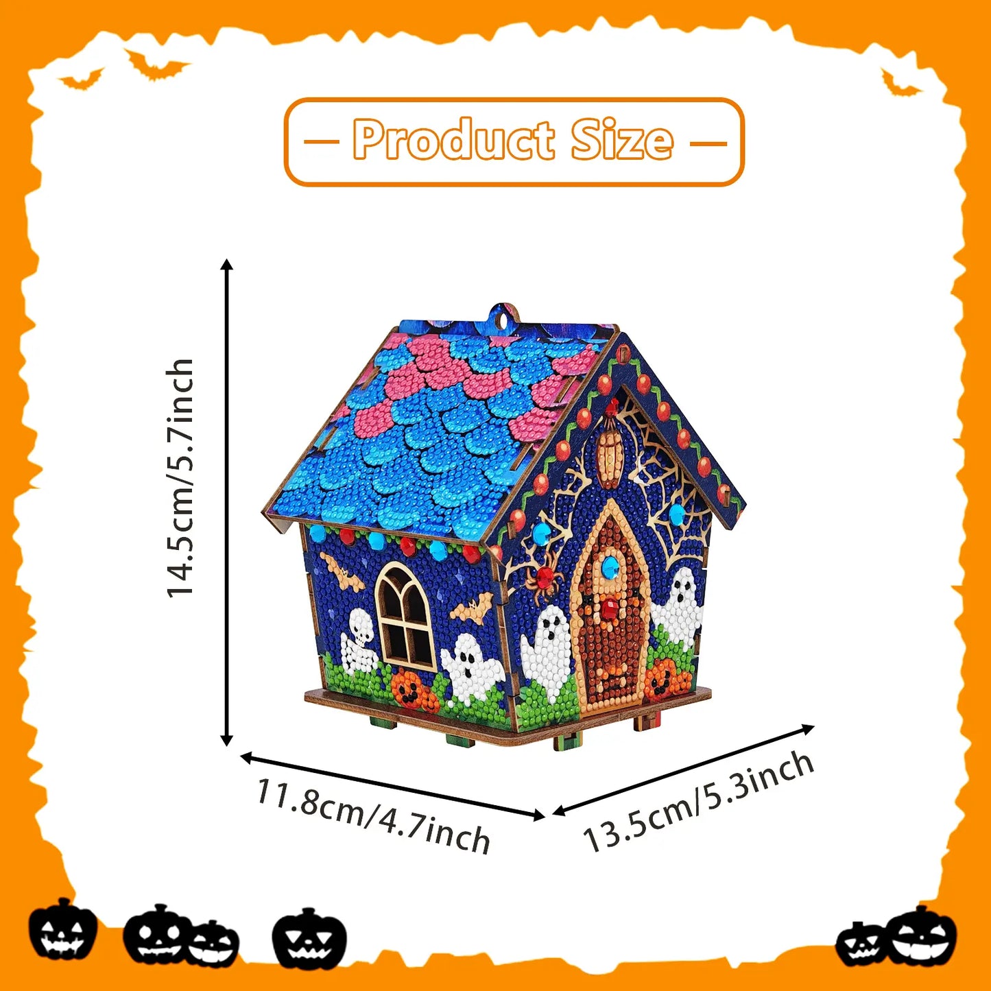 Plymagic DIY Mini House - Halloween Series