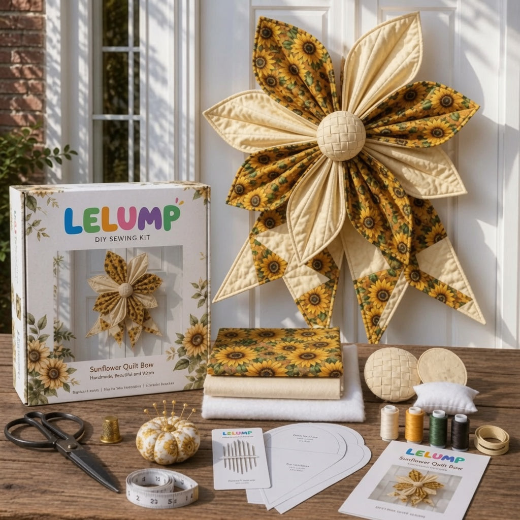 🔥Last Day 50% OFF- Large Patchwork Bow Sewing Kit 💕