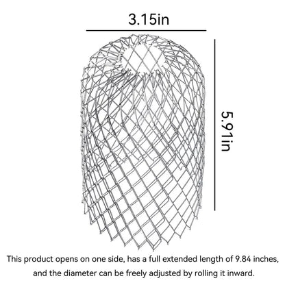 🍂 FALL FAVORITE | Expandable Gutter Leaf Strainer – Helps Block Leaves, Pine Needles & Roof Debris