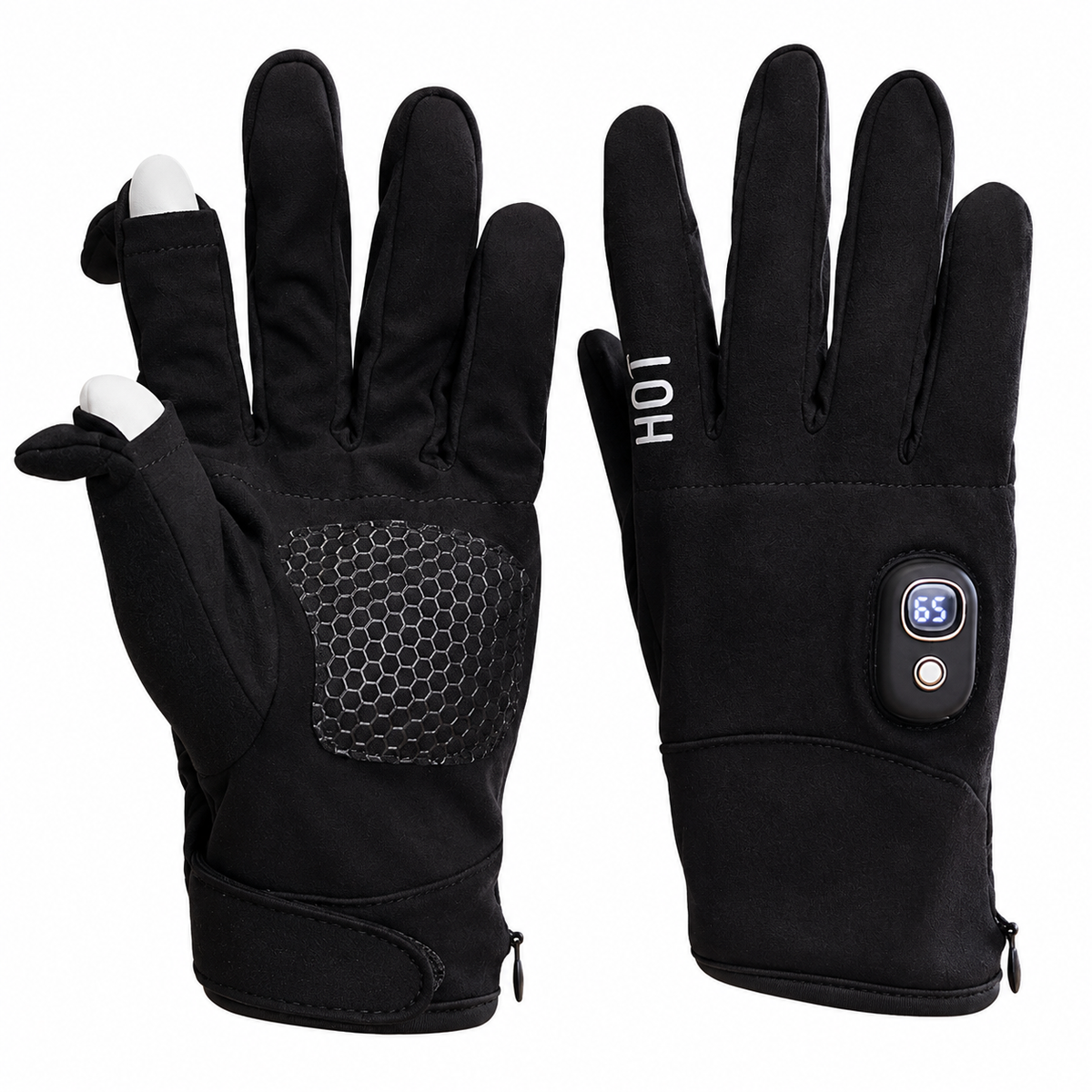🔥 HOT SALE | Rechargeable Heated Gloves –  Touchscreen Winter Gloves with Adjustable Heat for Skiing, Hiking & Outdoor Use