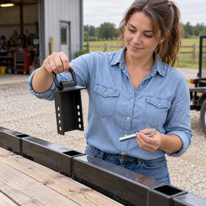 Removable Trailer Stake Pocket D-Ring Tie-Down Anchors