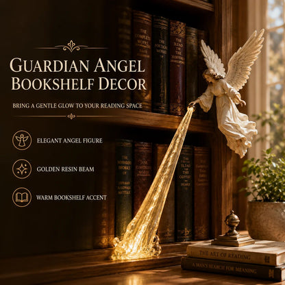 🔥Heavenly Guardian — Angel Beam Bookshelf Decor