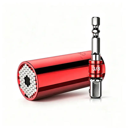 ⚙️ SELF-ADJUSTING SOCKET | Universal Multi-Size Adapter for Nuts, Bolts, Hooks & Everyday Fasteners