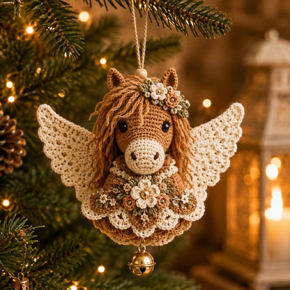 🔥Last Day49% OFF 🪽 Animal Angel Crochet Ornament DIY Kit
