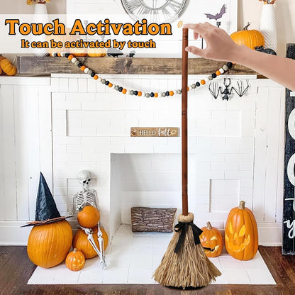 💥Halloween Sale 50% OFF🧙‍♀️🪄Floating Witch's Broom – Haunted Dancing Broom