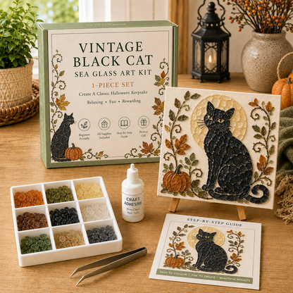 💥 Last Day 52% OFF – 🎃Halloween Sea Glass Art Kit👻