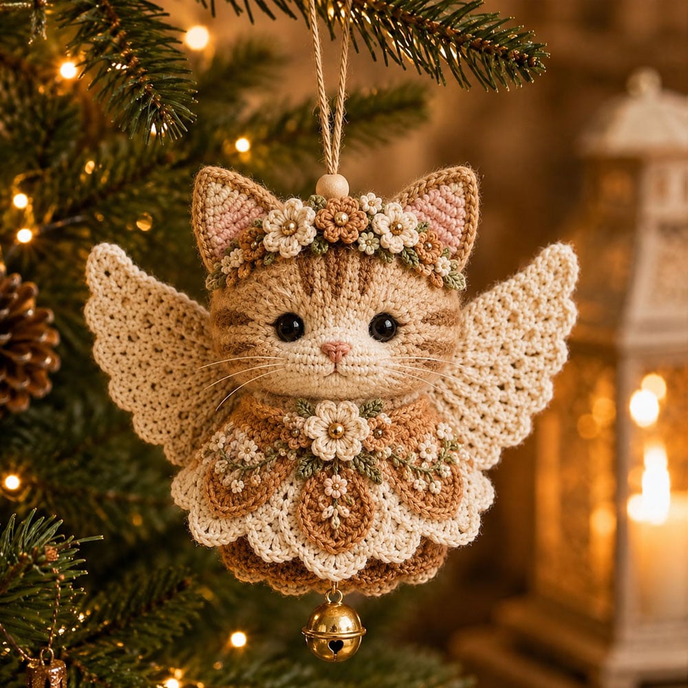 🔥Last Day49% OFF 🪽 Animal Angel Crochet Ornament DIY Kit