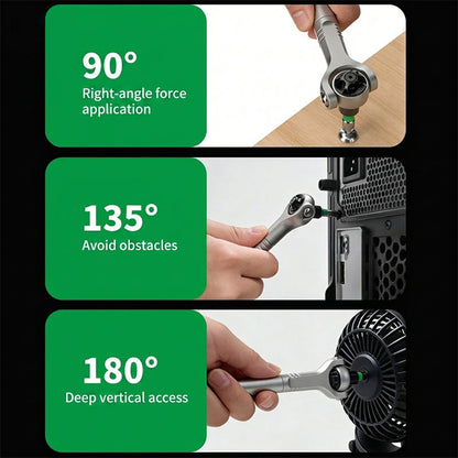 40-in-1 Magnetic Mini Ratchet Screwdriver Set for Tight Spaces 🔧