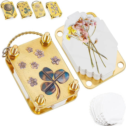Mini Flower Press Kit with 20 Sheets