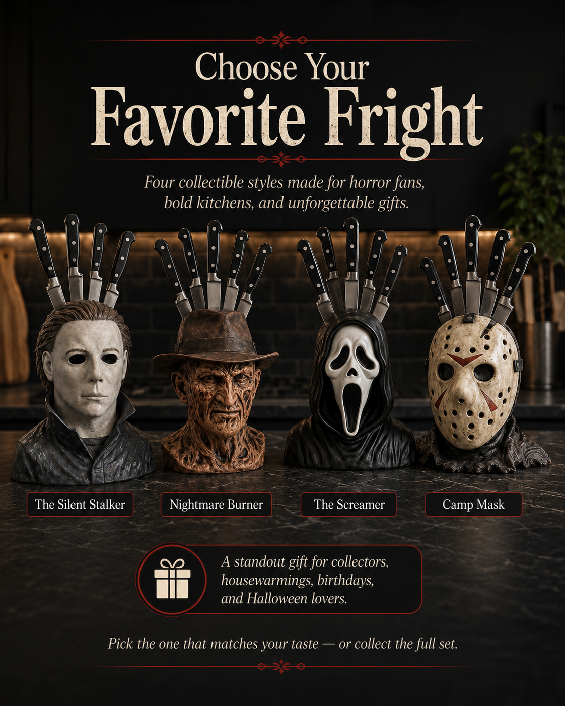 Horror Knife Holders