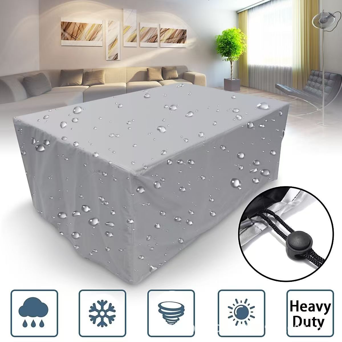 🌧️All-Weather Outdoor Furniture Cover