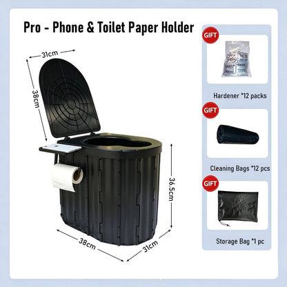 Portable Folding Toilet for Small Boats