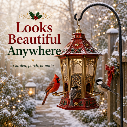 🔥Hot Sale 45% OFF🎄 Christmas Bird Feeder Collection