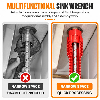 🎃Halloween Deal 50% OFF! 🔧8 in 1 Multifunctional Sink Wrench