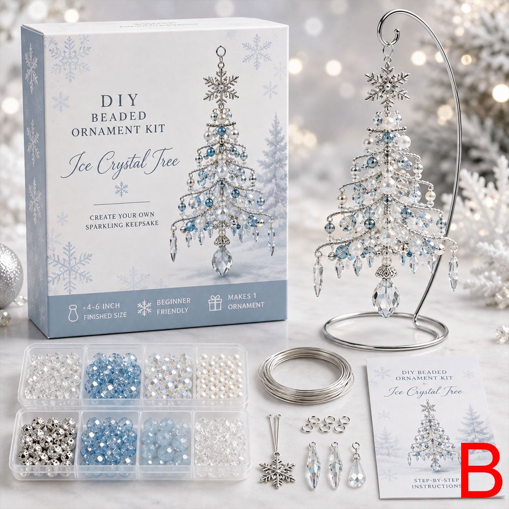 🔥 LAST DAY 49% OFF🔥DIY Christmas Tree Beaded Ornament Kit