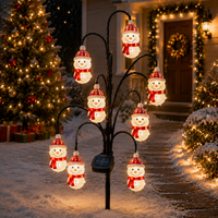 ⛄Scarf Snowman Lights