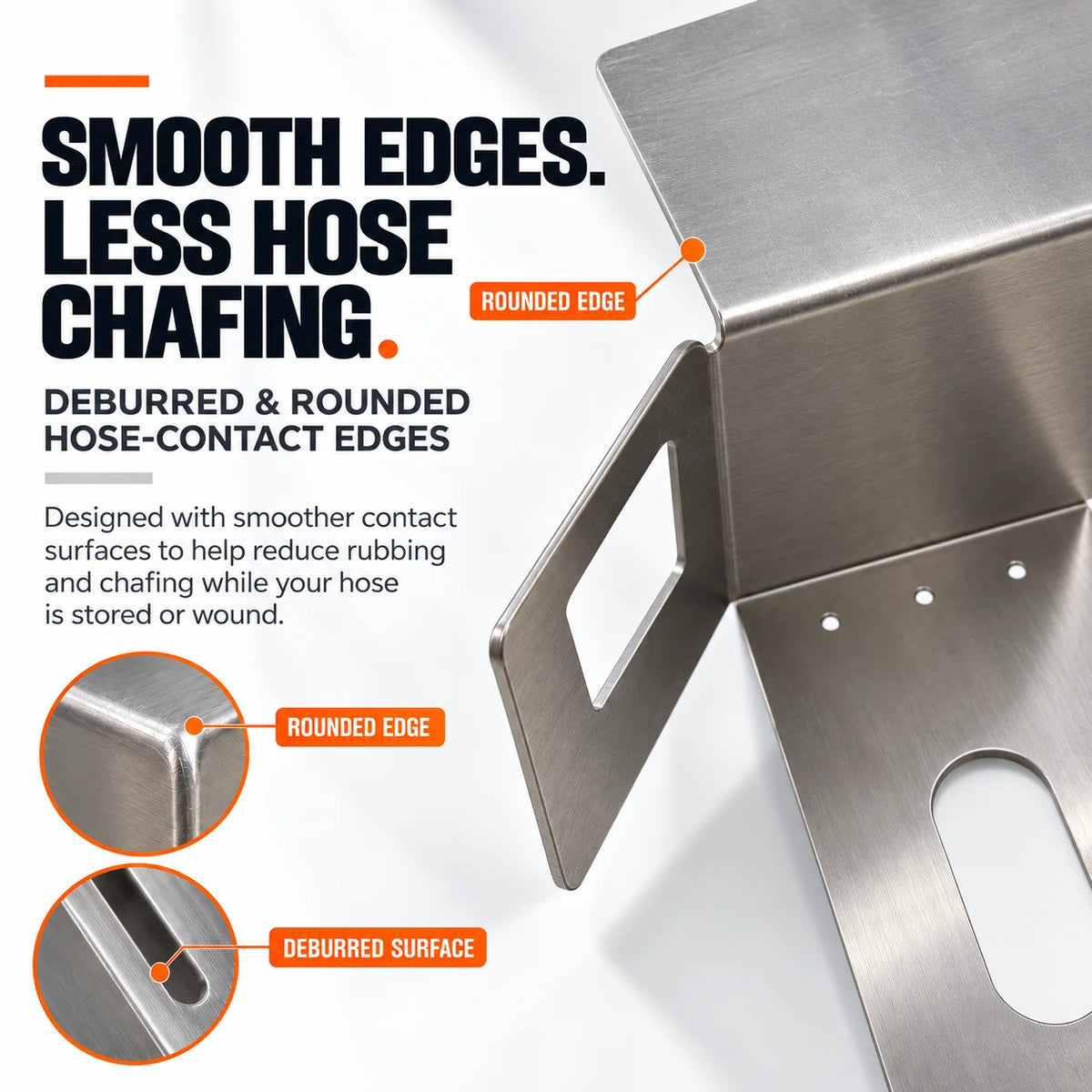 🎃Halloween Deal 50% OFF! LELUMP Heavy Duty Stainless Steel Wall Mounted Hose Holder