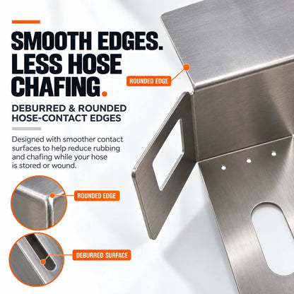 🎃Halloween Deal 50% OFF! LELUMP Heavy Duty Stainless Steel Wall Mounted Hose Holder