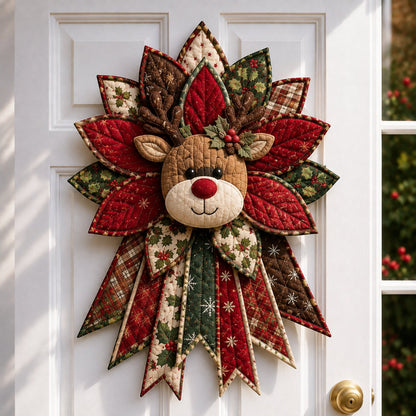 ⏳ Last Day 49% OFF – 🎄Beginner-Friendly Oversized Christmas Character Quilted Door Hanger Sewing Kit | Complete Kit with All Tools & Step-by-Step Guide Included 💕
