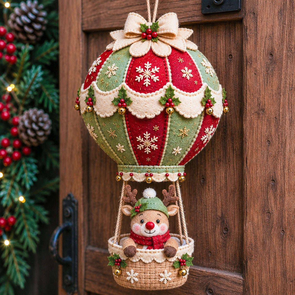 🎅Christmas Early Discount 49% Off 🎈 Christmas Hot Air Balloon Hanging DIY Kit