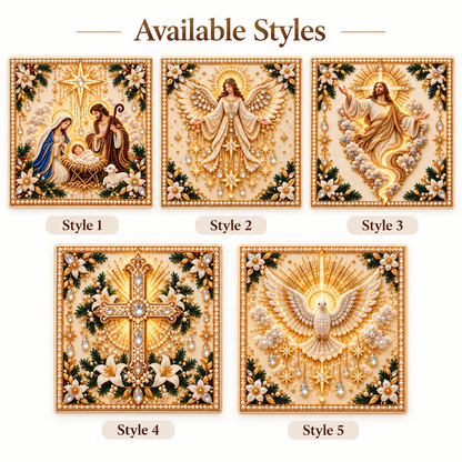 🙏✝️DIY Christian Pearl Artwork Kit