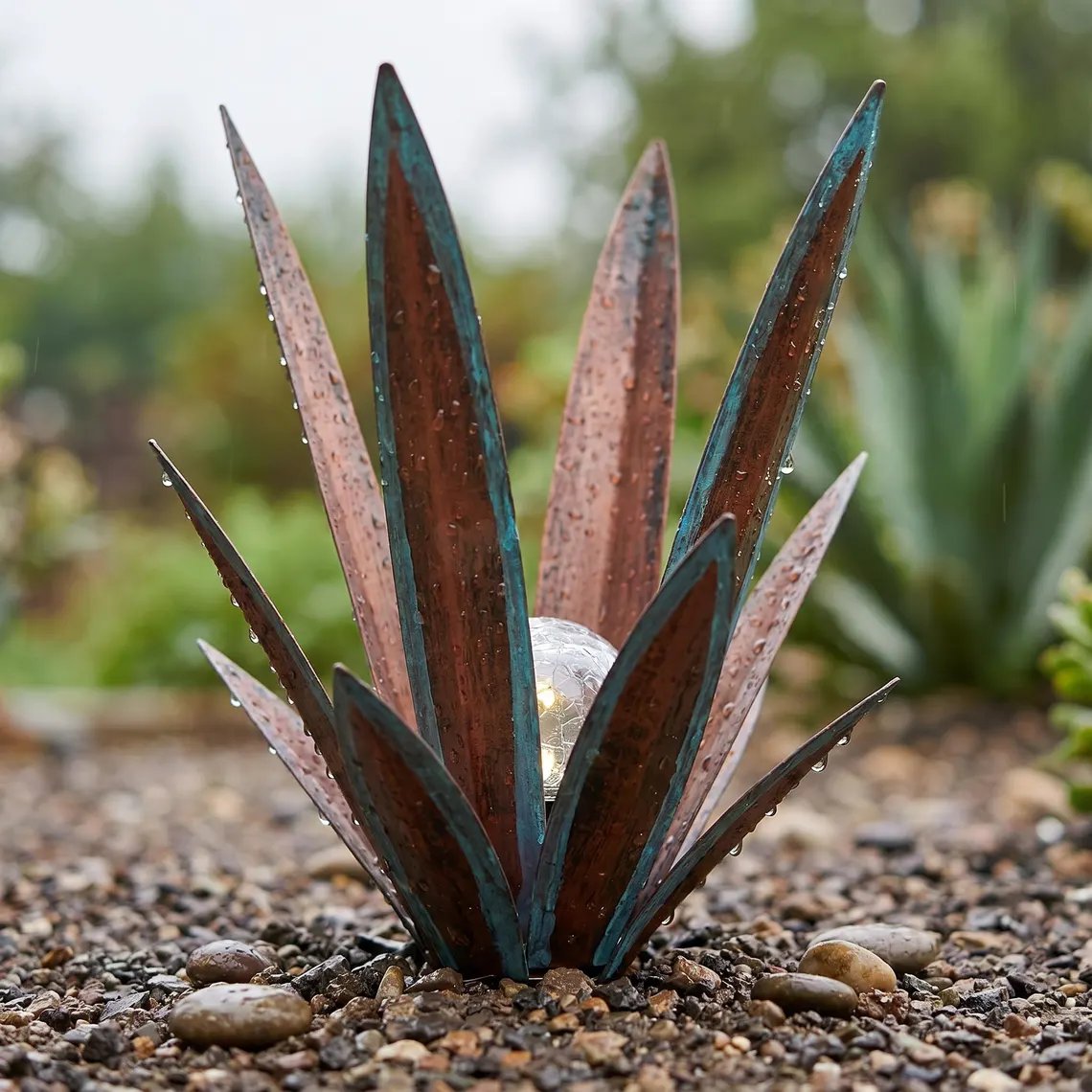 🔥LAST DAY 50% OFF✨Glowing Solar Agave Garden Light🌿