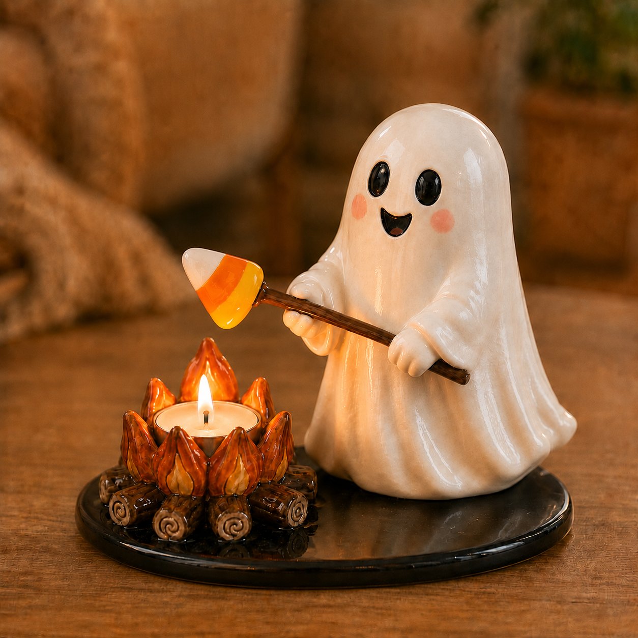 🔥LAST DAY 42% OFF💥Halloween Campfire Tealight Holder