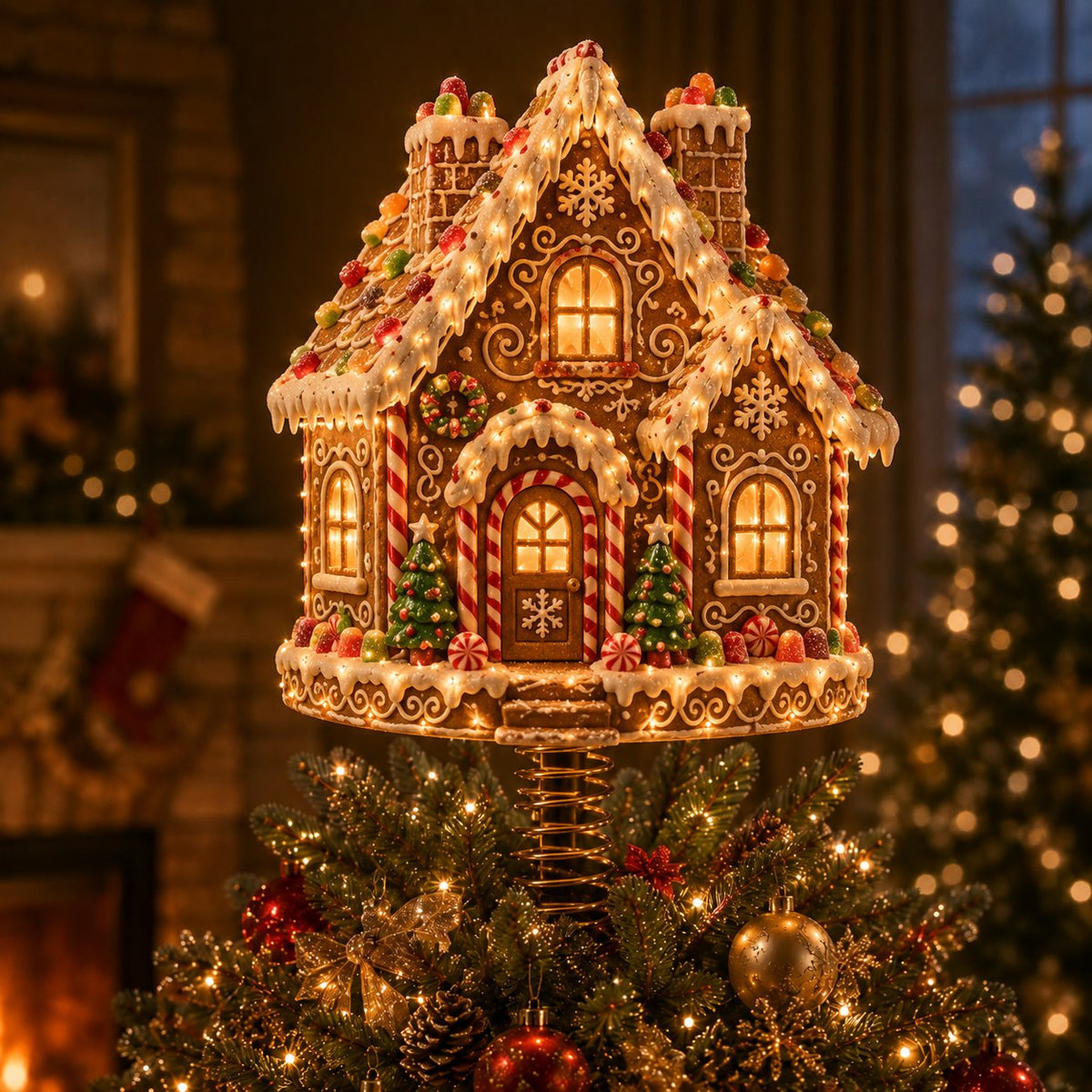 ⏳ Last Day 49% OFF – 🎅  Lighted Christmas Tree Topper Collection ✨