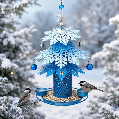 Christmas Tree Bird Feeder 🎄 Festive Backyard Holiday Decor