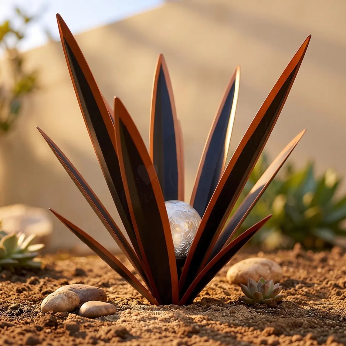 🔥LAST DAY 50% OFF✨Glowing Solar Agave Garden Light🌿