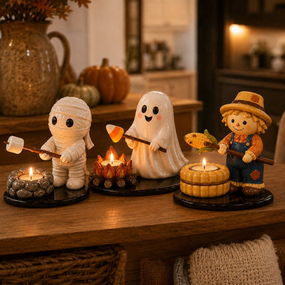 🔥LAST DAY 42% OFF💥Halloween Campfire Tealight Holder