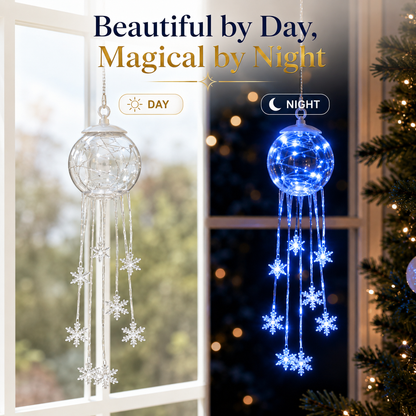 Winter Magic Snowflake Cascad – LED Hanging Christmas Ornament❄️
