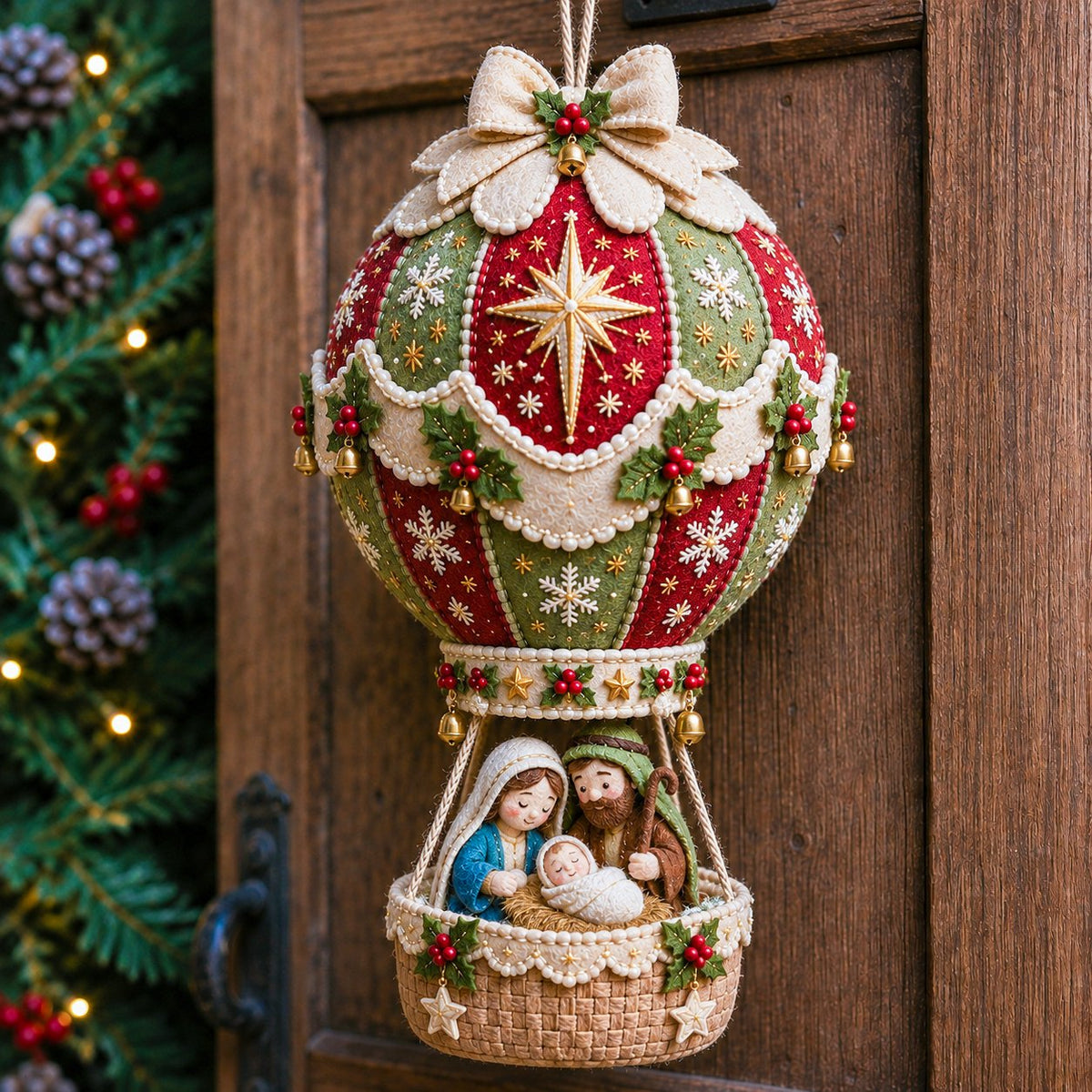 🎅Christmas Early Discount 49% Off 🎈 Christmas Hot Air Balloon Hanging DIY Kit