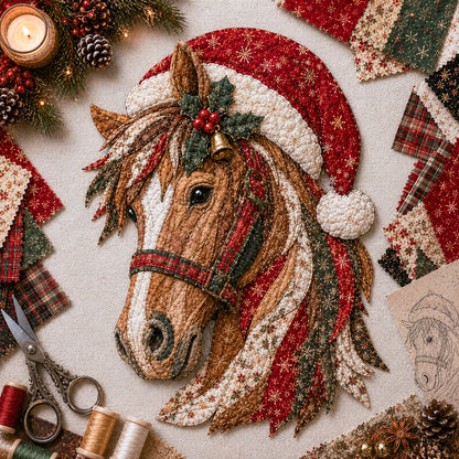 🎄🎅Christmas Patchwork Fabric DIY Decor Kit