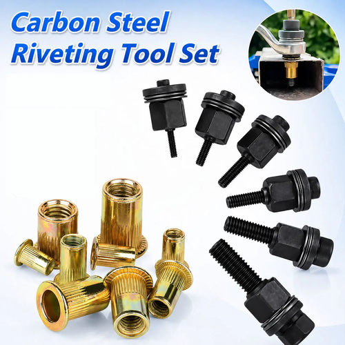 🔧 Heavy-Duty Rivet Nut Tool Kit – M3-M10