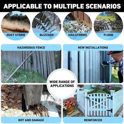 🛠️Fence Post Repair Kit