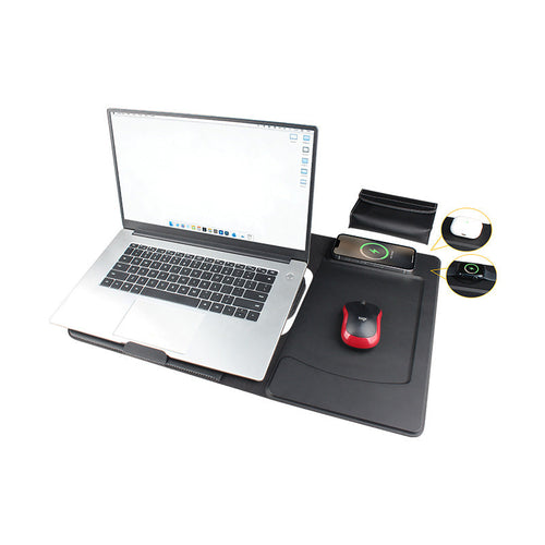 Multifunctional Magnetic Wireless Charging Briefcase for 16-Inch Business Laptops