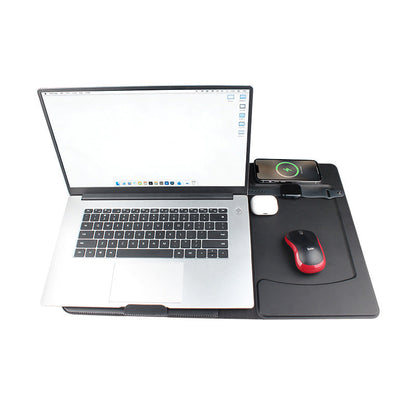 Multifunctional Magnetic Wireless Charging Briefcase for 16-Inch Business Laptops