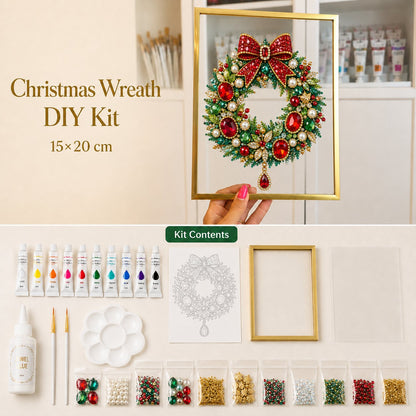 🔥 LAST DAY 49% OFF – 🎄 DIY Jeweled Christmas Tree Art Kit 💎✨