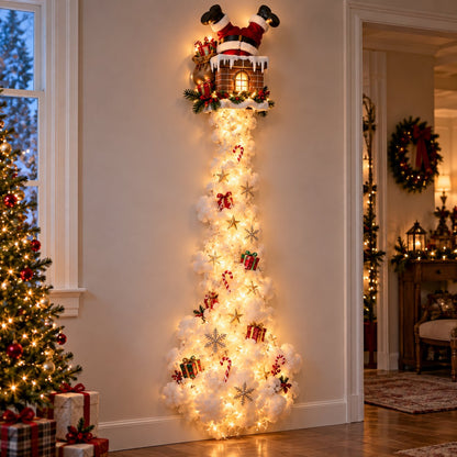 🎅 49% OFF Today Only ✨ Christmas Magic Trail Wall Light for a Festive Glow