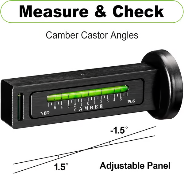 🛠️ 50% OFF NOW! 🔥 Adjustable Magnetic Gauge Tool for Automotive Truck RV Tire Repair – Precise tread depth reading, strong magnet & easy to use – essential for tire safety and maintenance 🚛