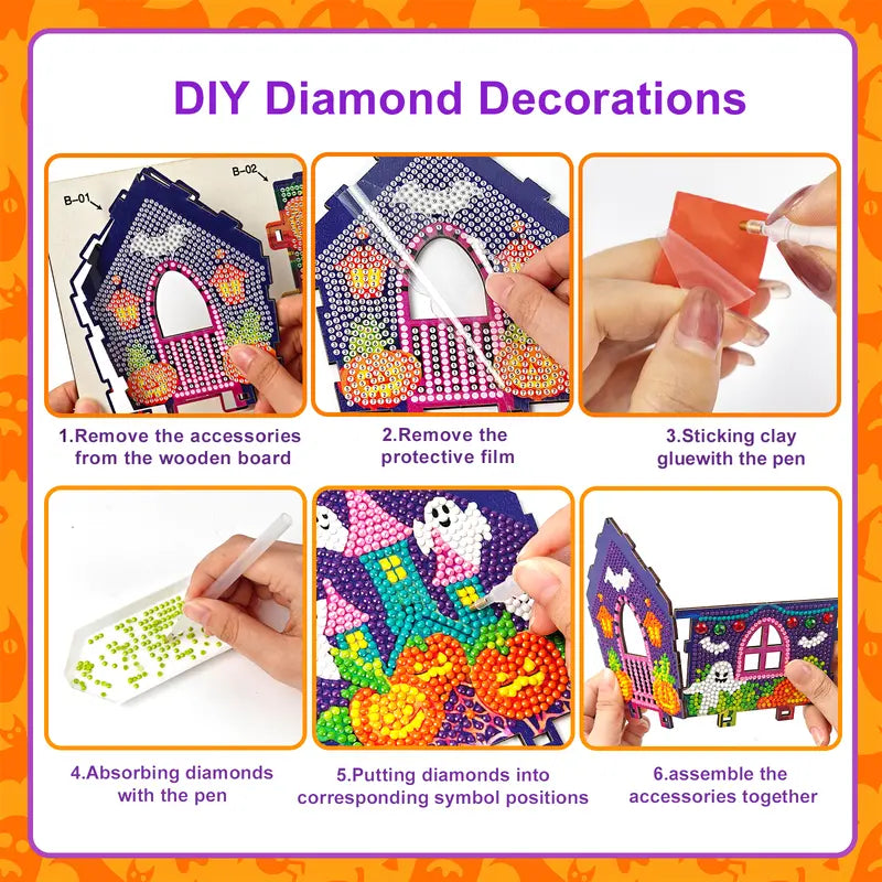 Plymagic DIY Mini House - Halloween Series