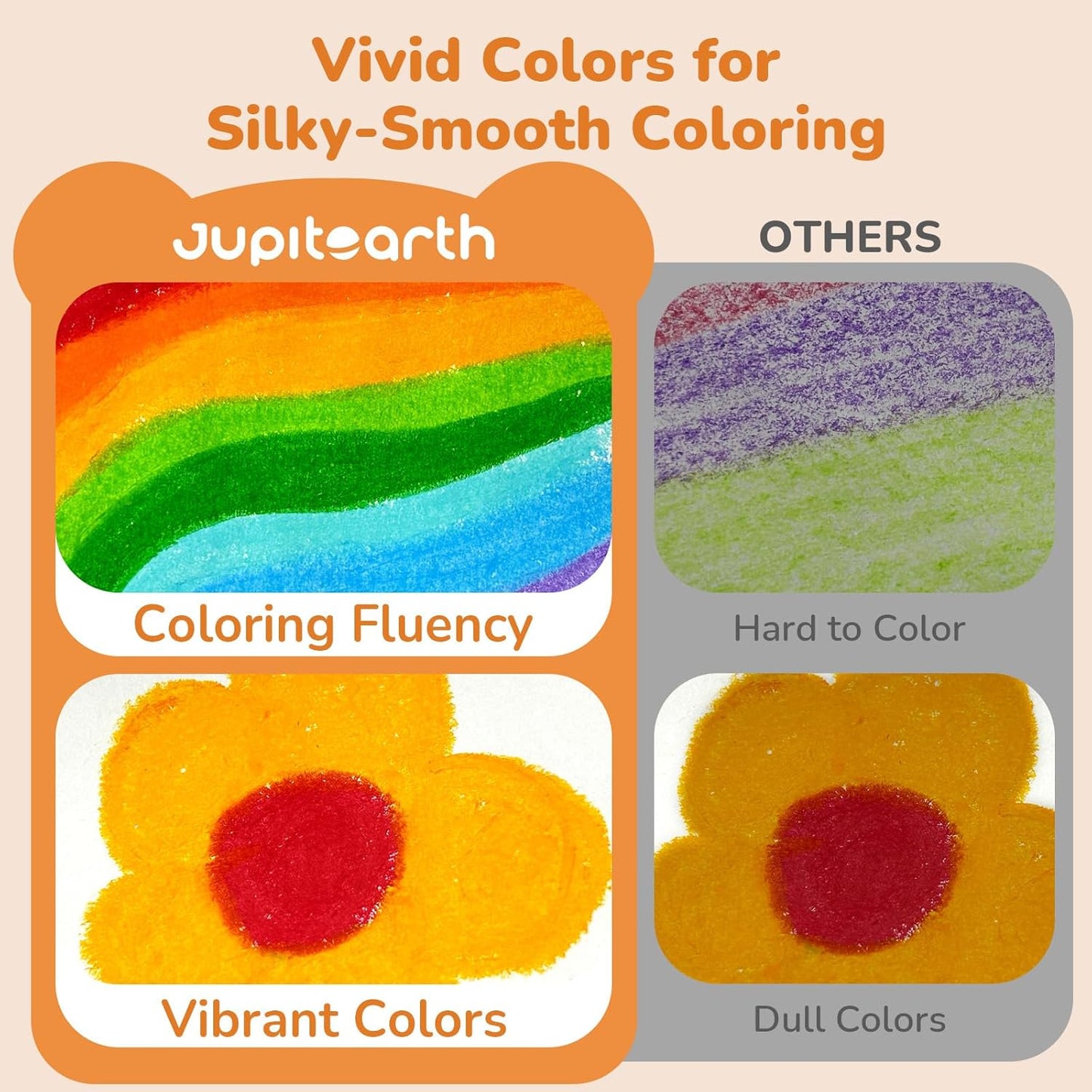 48 Color Twist Crayons for Kids | Non-Toxic Washable Silky Crayon Set