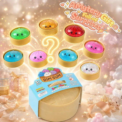 🔥 55% OFF TODAY 🎃 Halloween Steamed Bun Squishy Mystery Box Toy