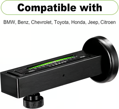 🛠️ 50% OFF NOW! 🔥 Adjustable Magnetic Gauge Tool for Automotive Truck RV Tire Repair – Precise tread depth reading, strong magnet & easy to use – essential for tire safety and maintenance 🚛