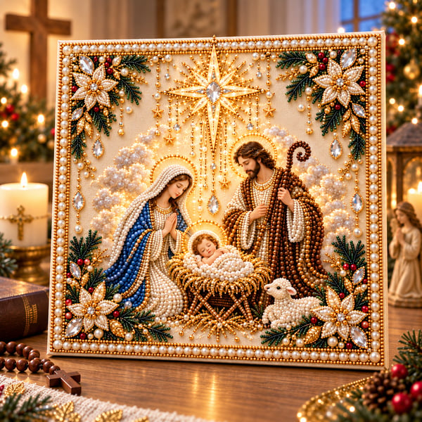 🙏✝️DIY Christian Pearl Artwork Kit