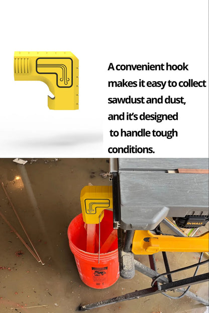 Table Saw Dust Collection Adapter 🛠️ – Fits DeWALT DW745 & DWE7485