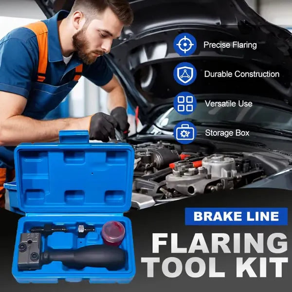 Universal Brake Line Flaring Kit 🔩 – Automotive Tube Repair Tool